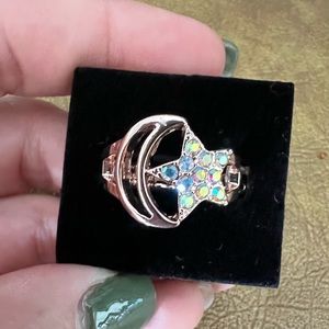Iridescent Rose gold ring- Stargazing Style - Paparazzi ring